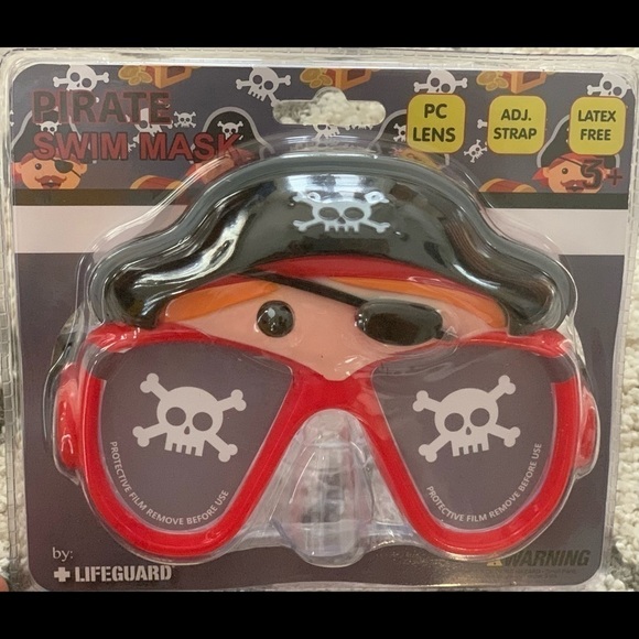 Pirate Swim Mask Lifeguard - Picture 7 of 7